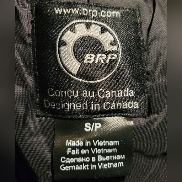 Ski-Doo Vasa Highpants Women's Dark Navy Size S Snow Bib for Snowmobile - Picture 6 of 8